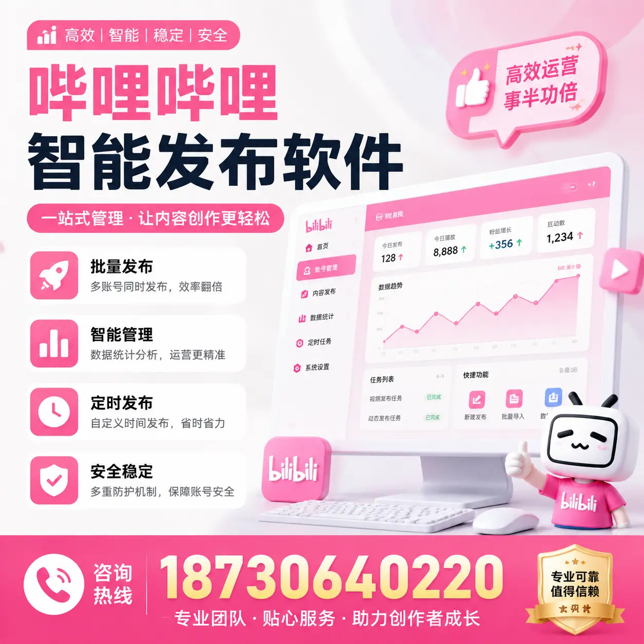 如何评估哔哩哔哩智能发布软件的ROI?大同 企业必读